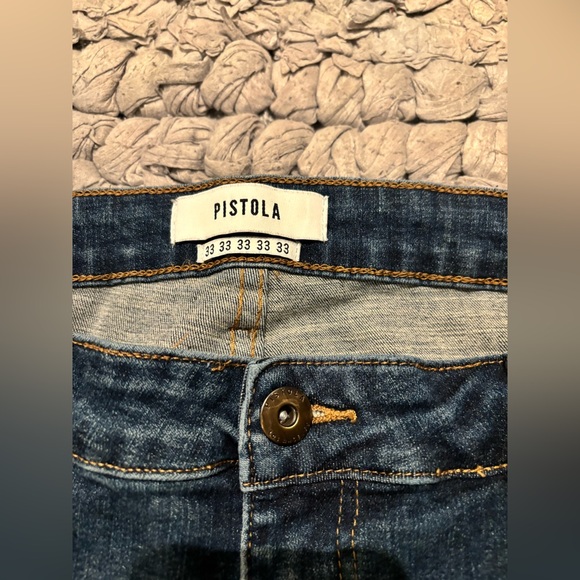Pistola lanissa distressed raw hem denim - Picture 2 of 7